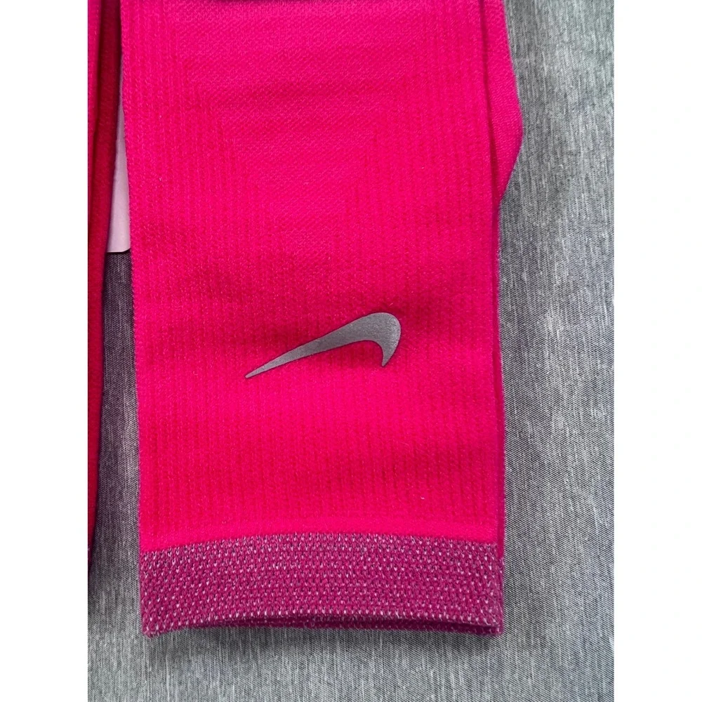 3 Pair Nike Spark Running Crew Socks Pink Dri-FIT Lightweight M‎ 8-9.5 W 9.5-11